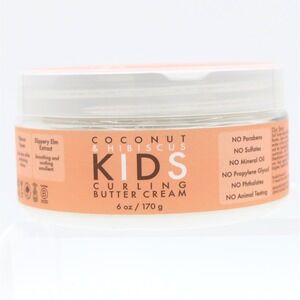Shea Moisture Kids Hair Curling Butter Cream Anti-Frizz, Body & Shine 6oz Sealed